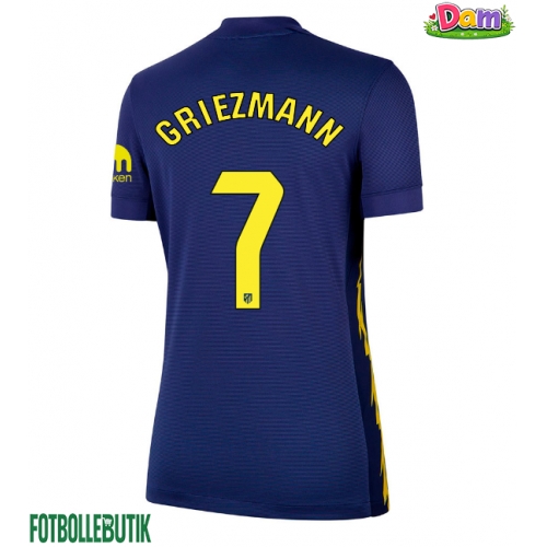 Atletico Madrid Antoine Griezmann #7 Bortatröja Kvinnor 2025-26 Kortärmad